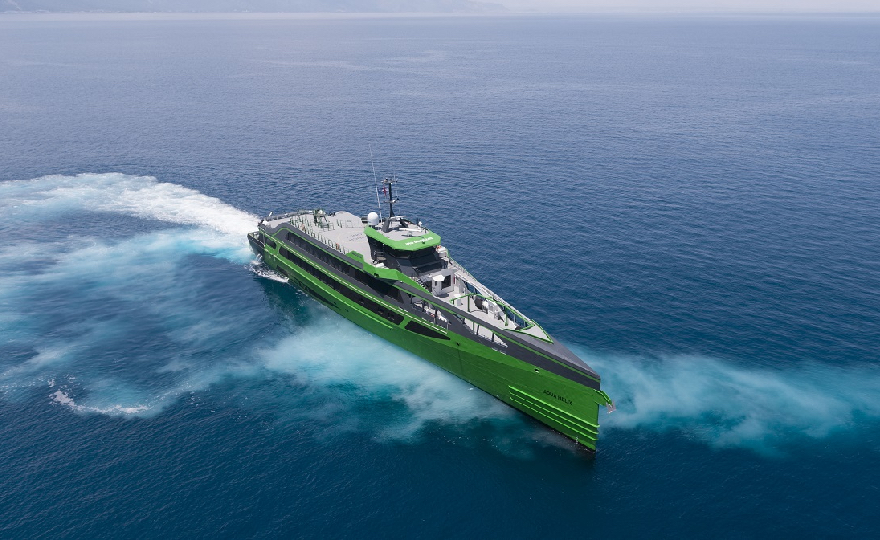 Damen’s revolutionary FCS 7011 completes sea trials and heads to the Netherlands